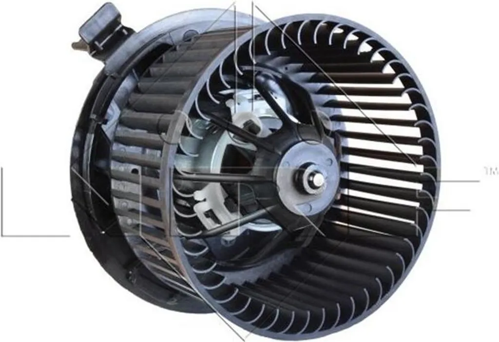 Ventilateur Megane II 02- Performance AC avec Moteur Électrique 12V