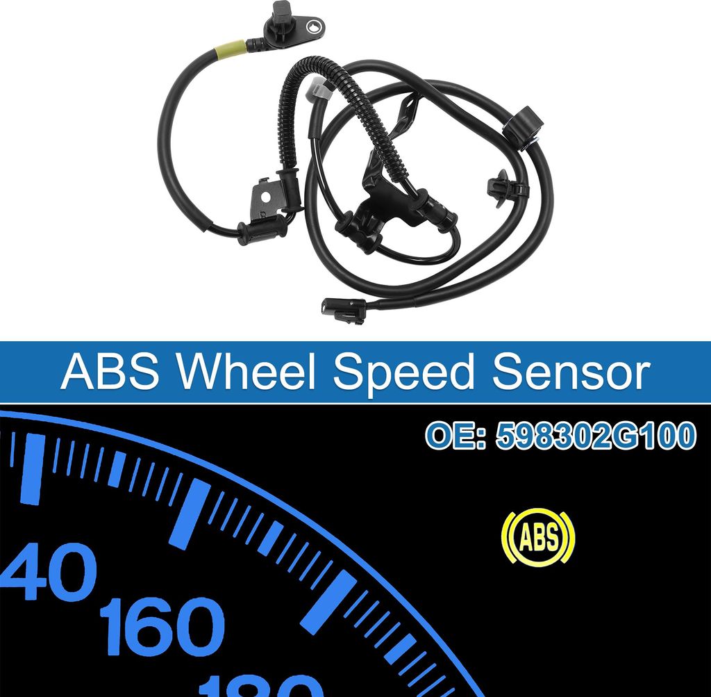 ABS Raddrehzahlsensor Vorne Rechts ABS Sensor Antiblockiersystem Sensor Nr. 598302G100 für Kia Optima 2006-2010
