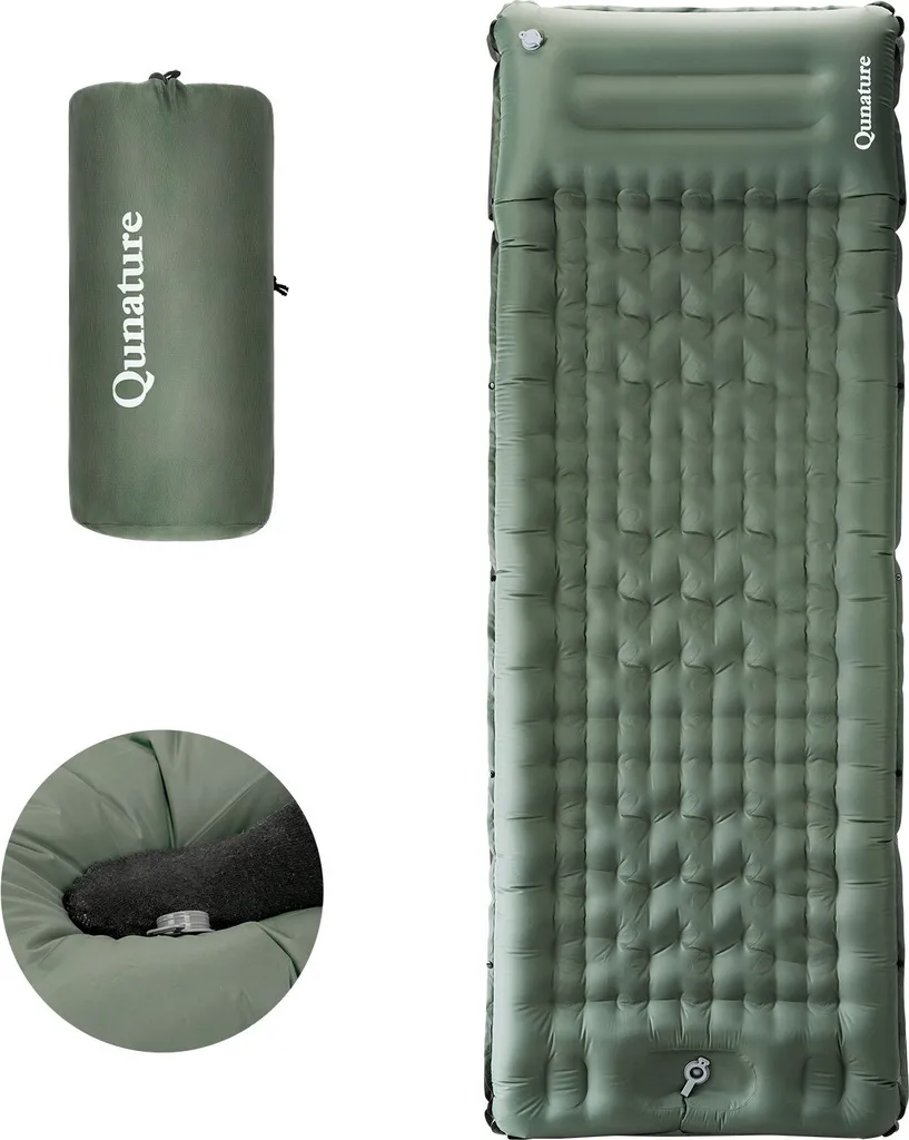 Matelas camping épaisseur 12cm ultra confortable et résistant Qunature