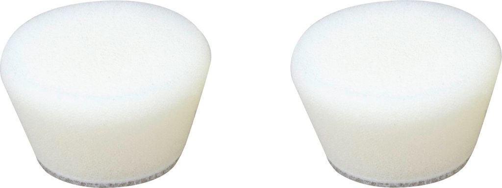 Proxxon Profi Polierschwämme weiß Härtegrad hart Hähe 25 mm Polierschwamm