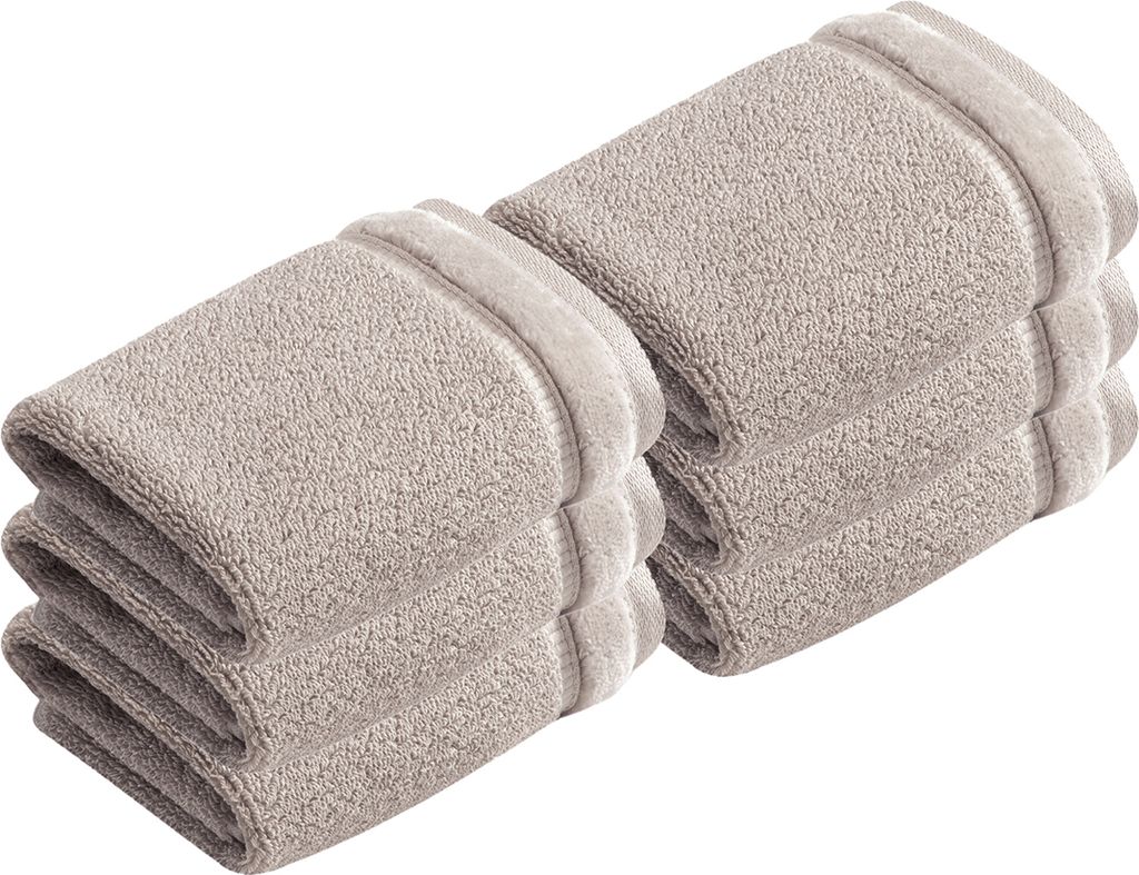 6er Pack Seiftuch Pure von der Marke Vossen 30 x 30 cm