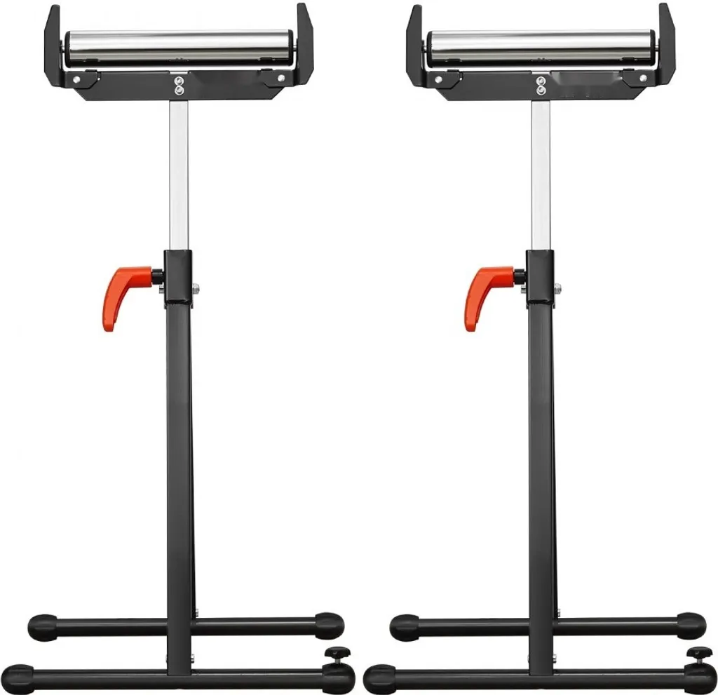 Support de sciage à rouleau extensible - Idéal pour planches et bois - 10