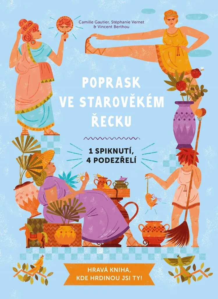 Livre Éducatif Poprask ve starověkém Řecku - Enquête Historique Grecque