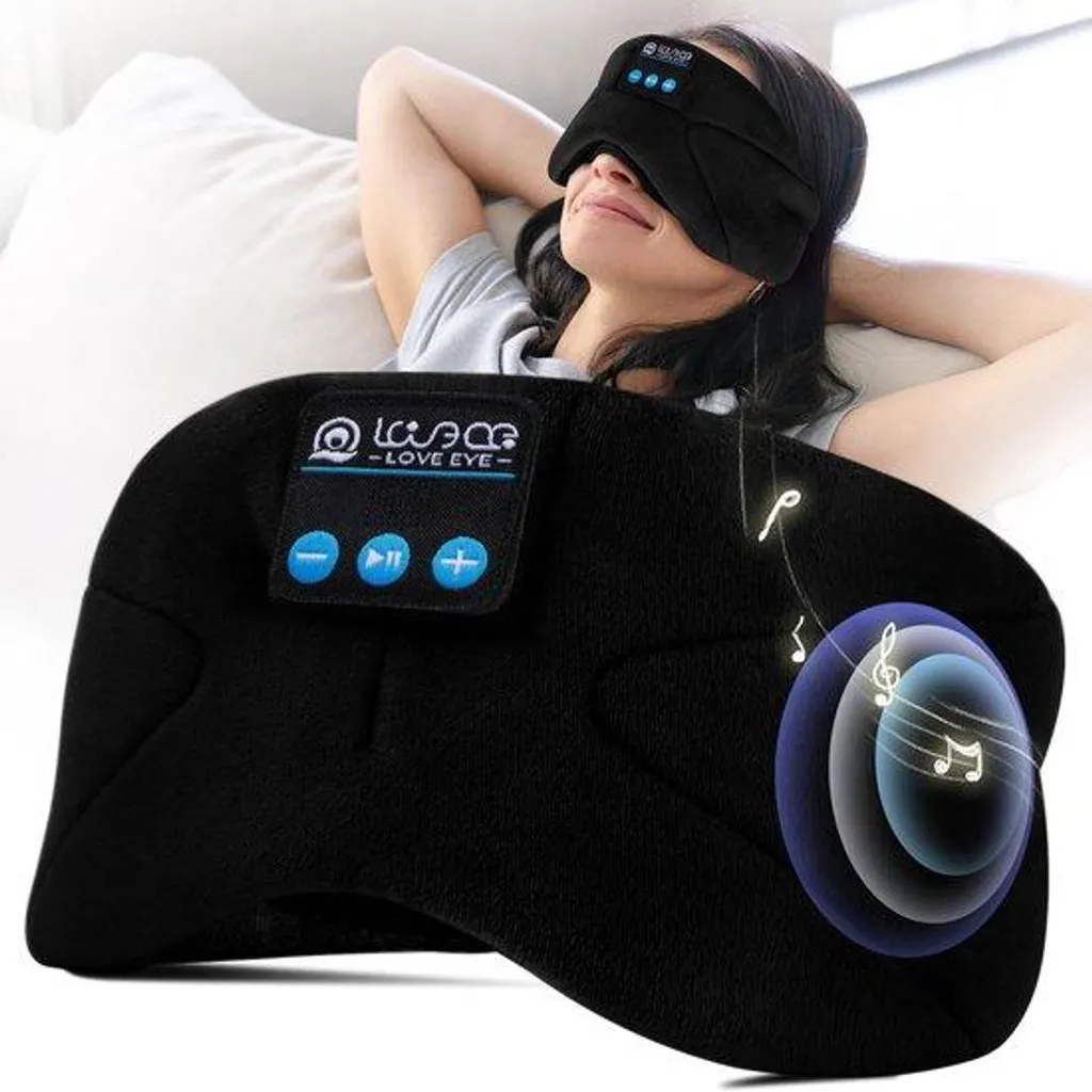 Bandeau de sommeil Bluetooth occultant pour dormir et voyager confort