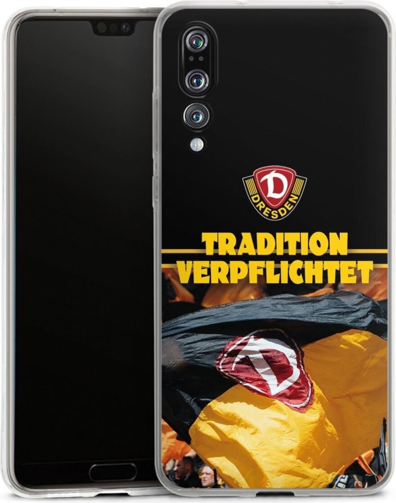 DeinDesign Handyhülle für Huawei P20 Pro Silikon Hülle Case Smartphone Schutzhülle Fanartikel SG Dynamo Dresden SGD