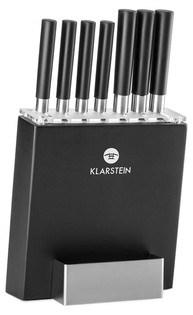 Klarstein Blok na noże z nożami, 7-częściowy zestaw noży z Zdjęcie produktu 