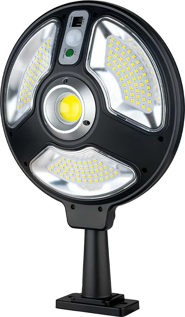 Illuminazione di Sicurezza Avizar: Faretto Solare 70W Nero Esterno - 1