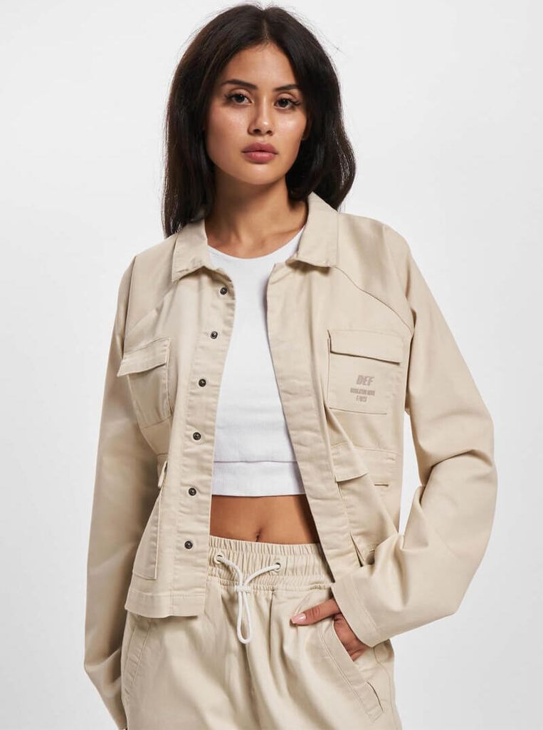 DEF - Damen Worky Jacke - BEIGE - S
