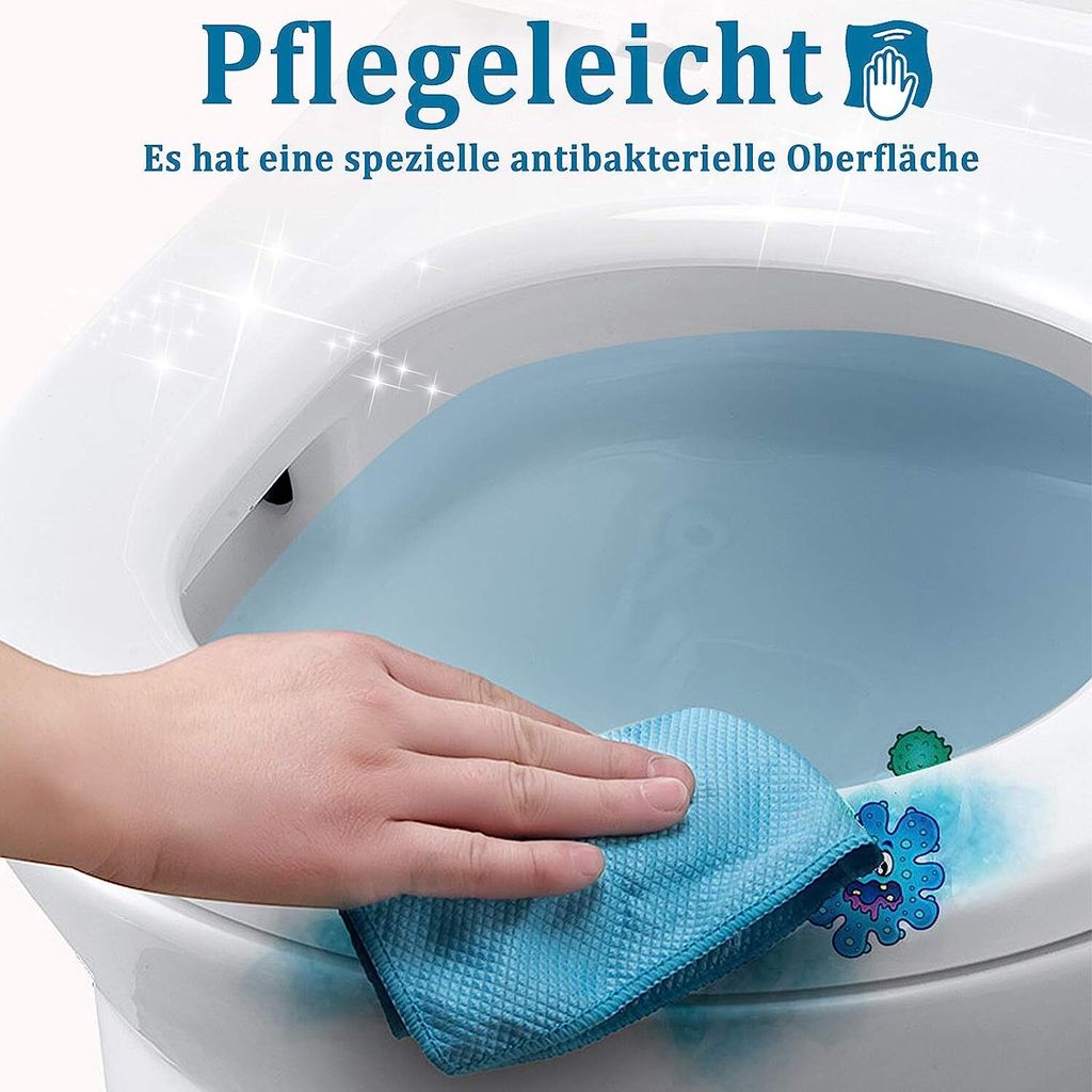 WC-Sitz mit Absenkautomatik Toilettendeckel Toilettensitz Produktbild 5