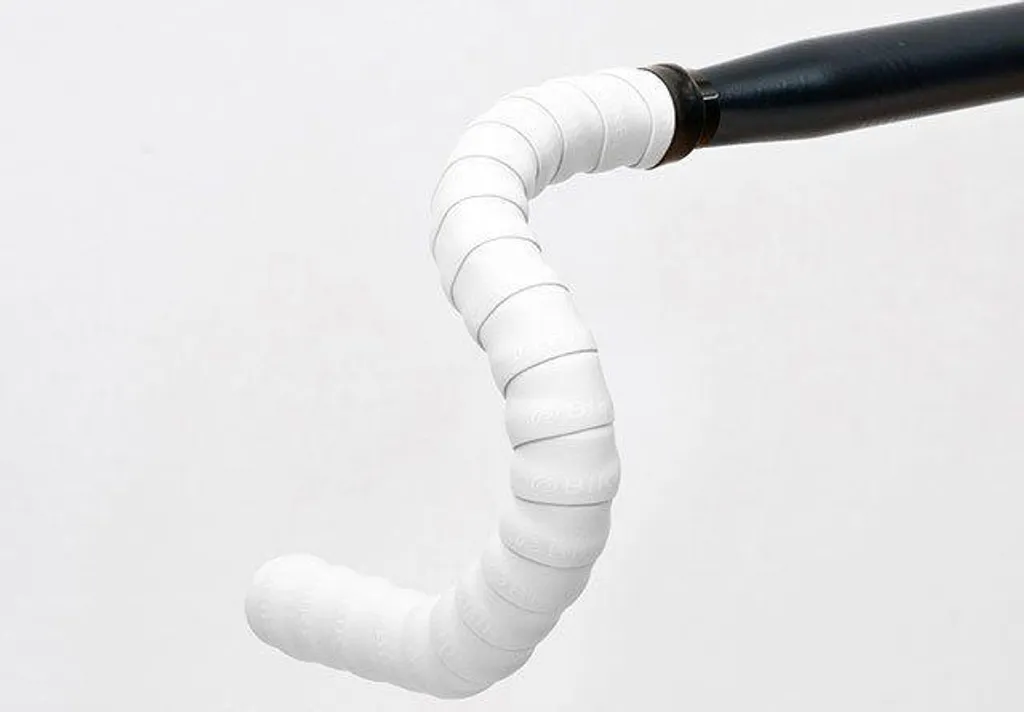 Grips Bikeribbon Sio 2 Blancs - Absorption des Chocs et Grip Silicone