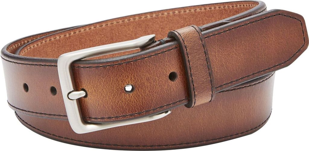 FOSSIL Gürtel Griffin Belt W100 Cognac braun