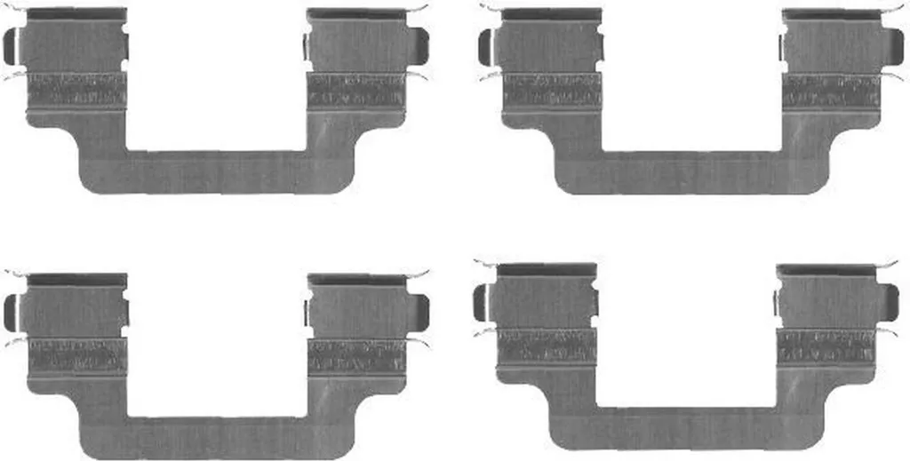 Kit accessoires HELLA 8DZ 355 203-311 plaquettes frein Range Rover Sport