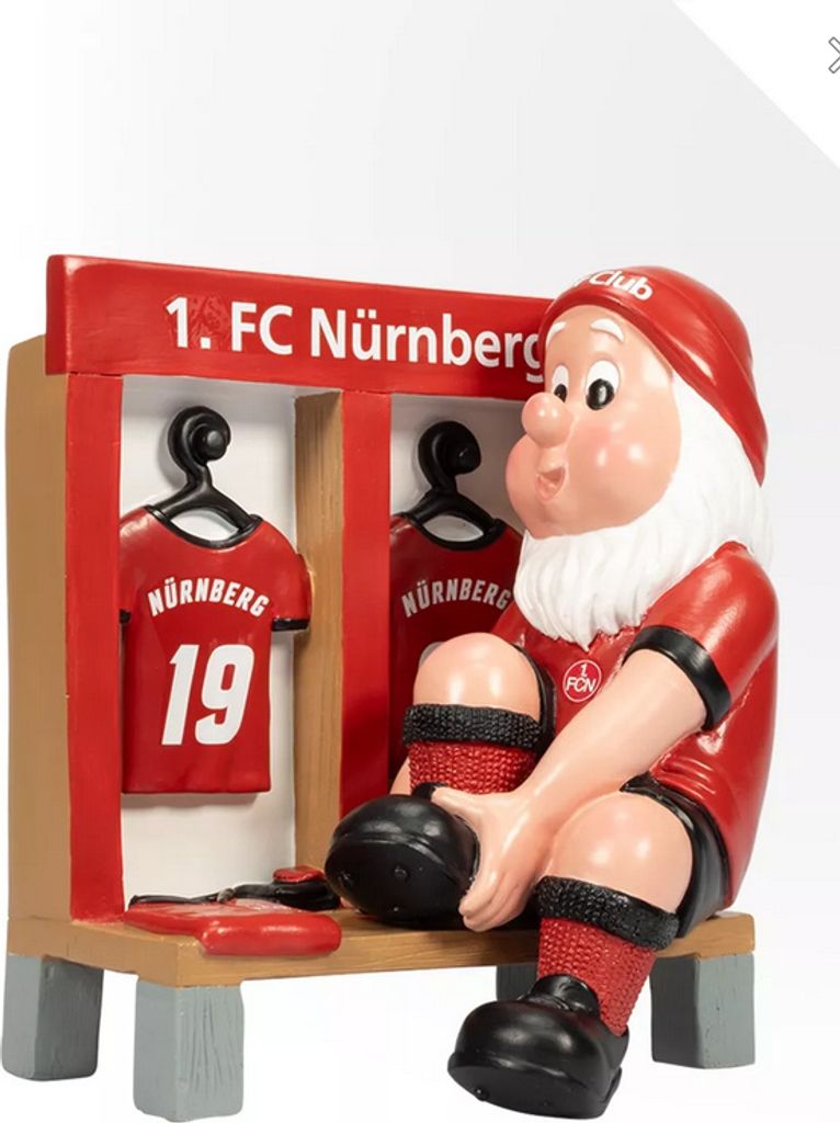 1. FC Nürnberg Gartenzwerg Kabine Produktbild 