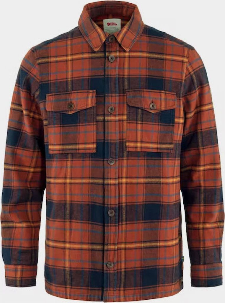 Fjällräven Fjäll Räven Herren Övik Lite Padded Shirt Autumn Leaf-Dark Navy M