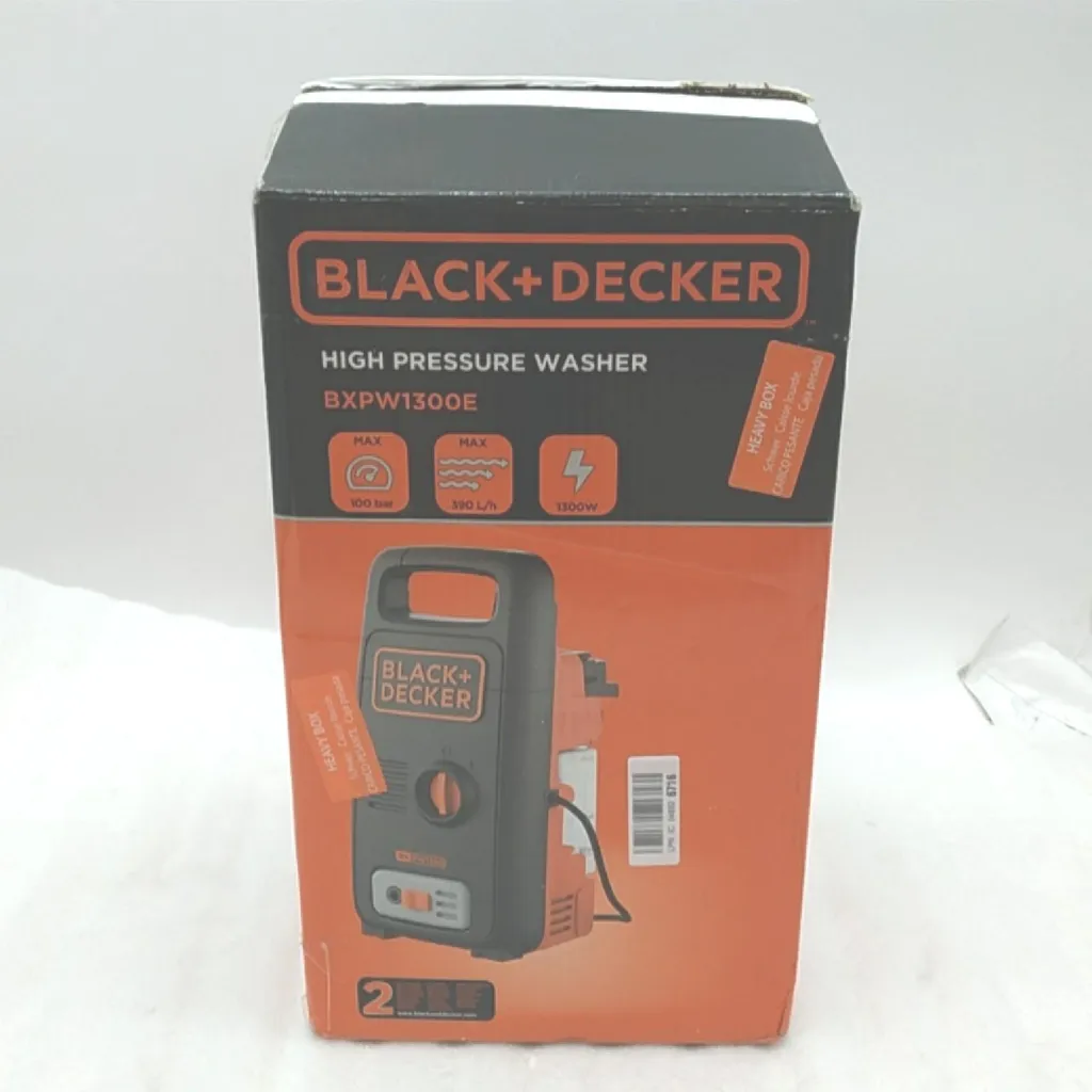 Nettoyeur à eau sous pression BLACK+DECKER pour terrasse et jardin