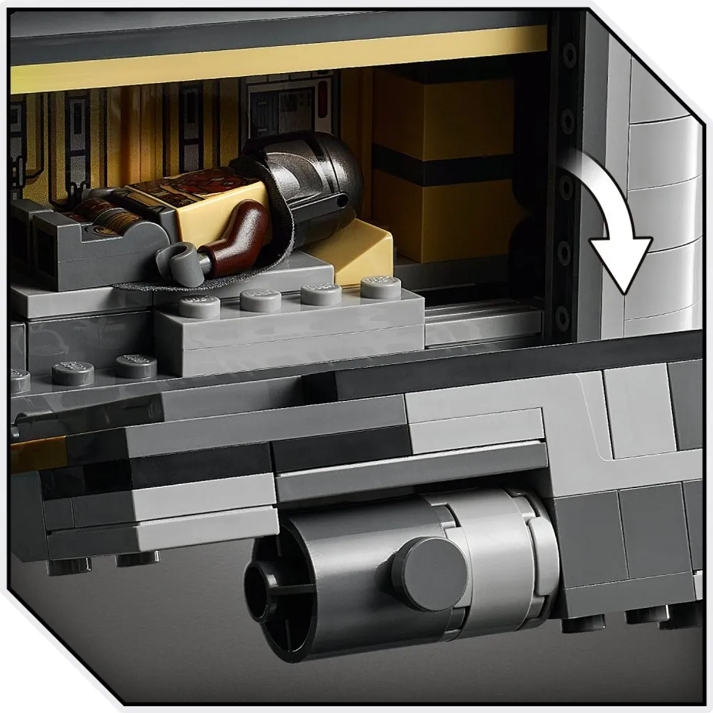 Jeu de Construction LEGO Star Wars Razor Crest Vaisseau Spatial - 19