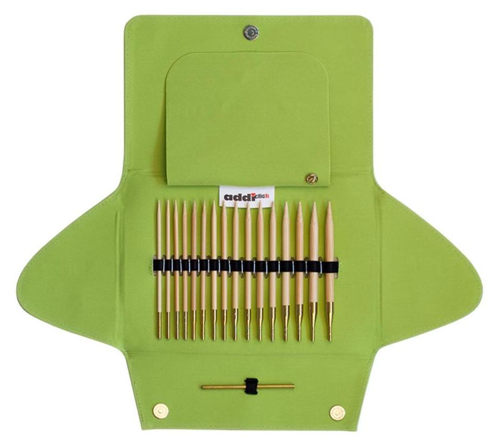 addiClick Nature Bamboo-Etui 3,5-8 mm addi-Stecksystem für Produktbild 