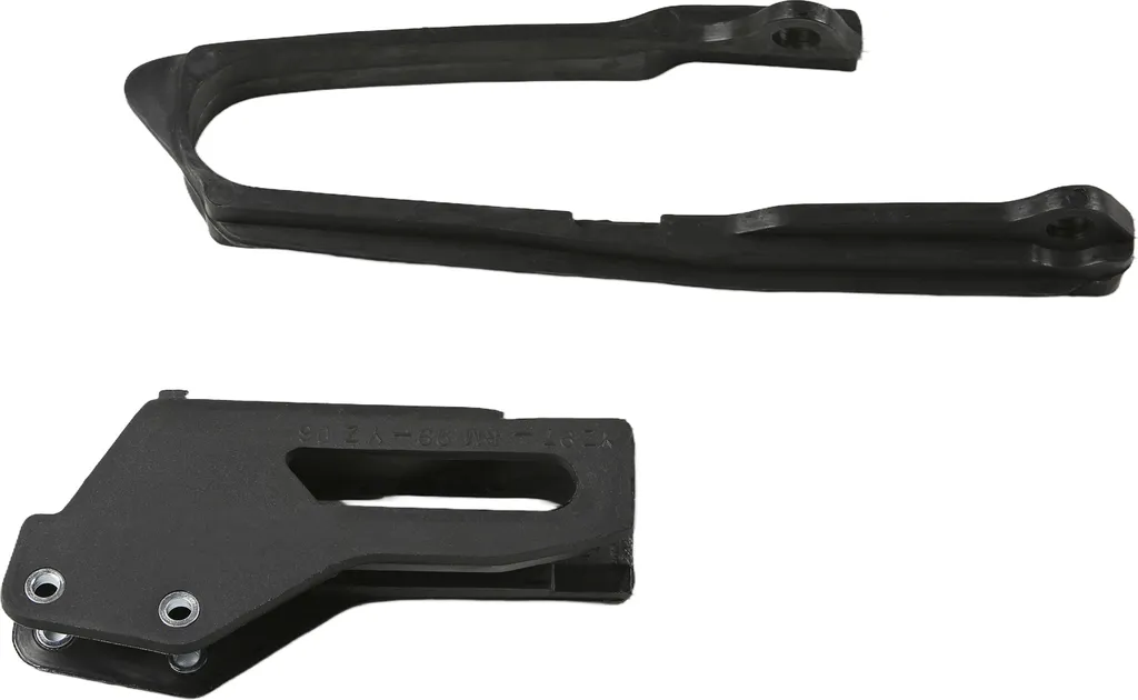 Kit guide-chaîne motocross UFO PLAST Suzuki RM 125 250 noir 1999-2000
