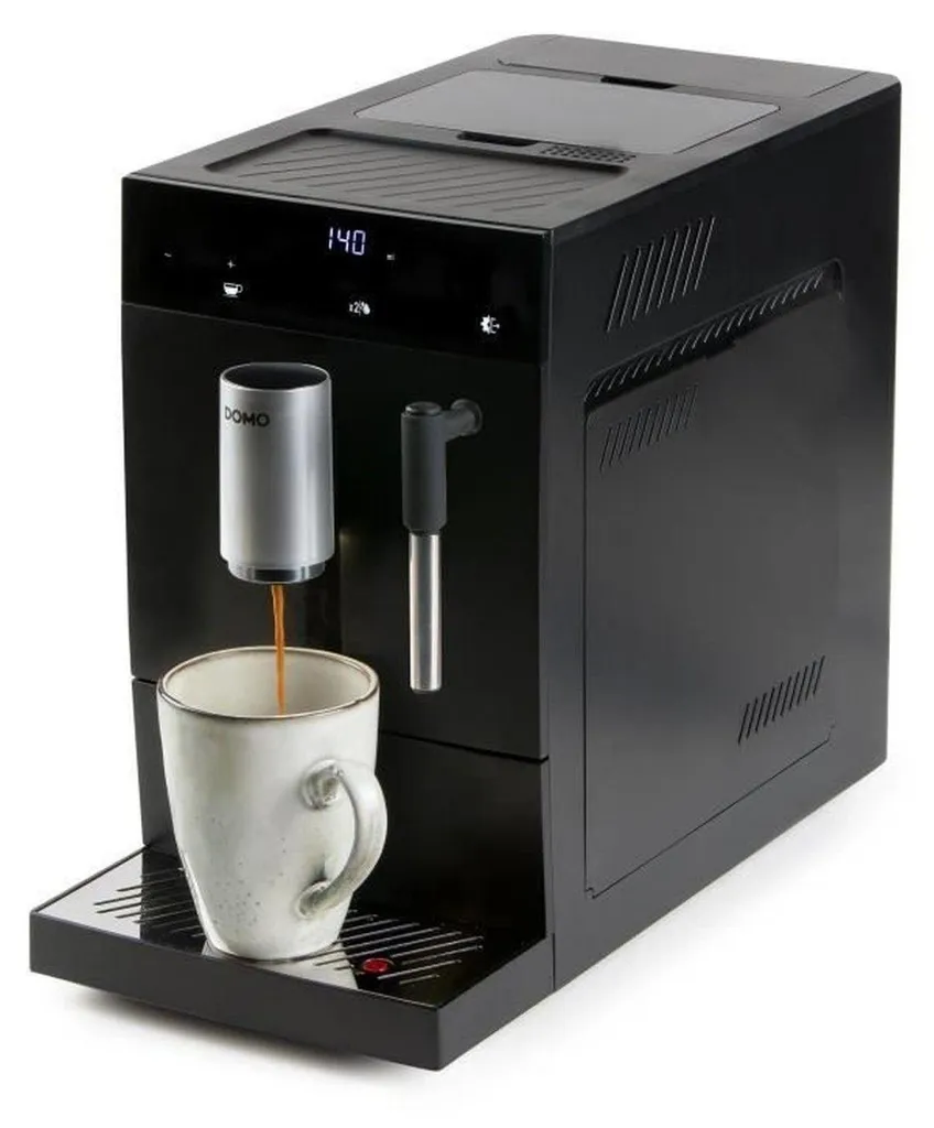Machine expresso Robot café 19 bars Domo DO1150K noir automatique