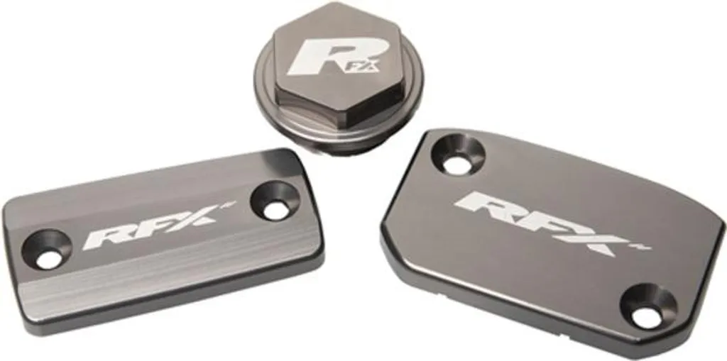Caches Réservoir Anti-Fuite RFX Pro Gris KTM SX SXF Freinage Brembo