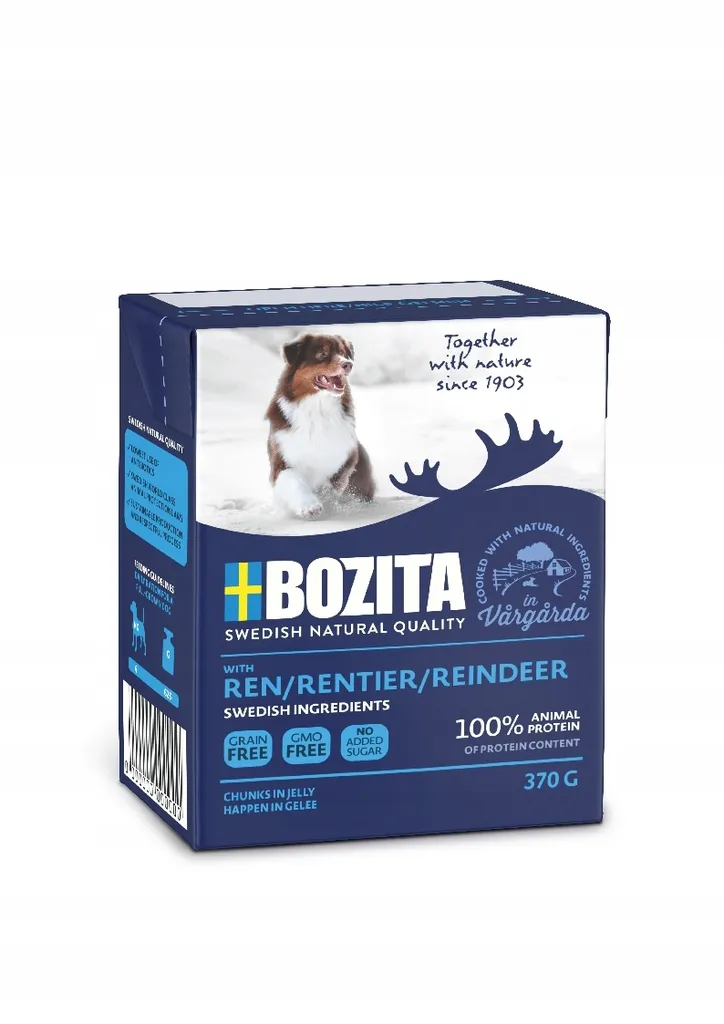 Bozita Morsetti di Renna in Gelatina 370g x 18 | Offerta Risparmio