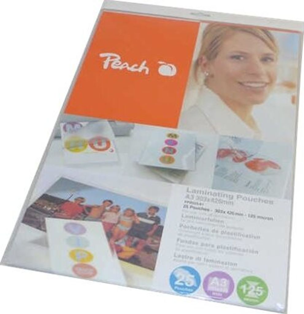 Peach 125 Mikron - 25er-Pack - durchsichtig - A3 plus (303 Obrázek produktu 