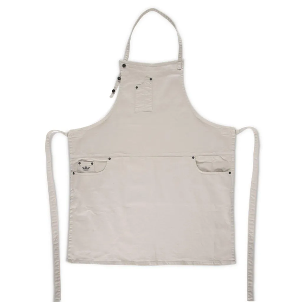 Grembiule BBQ Pelle Dutchdeluxes Sabbia - Fatto a Mano 5 Tasche