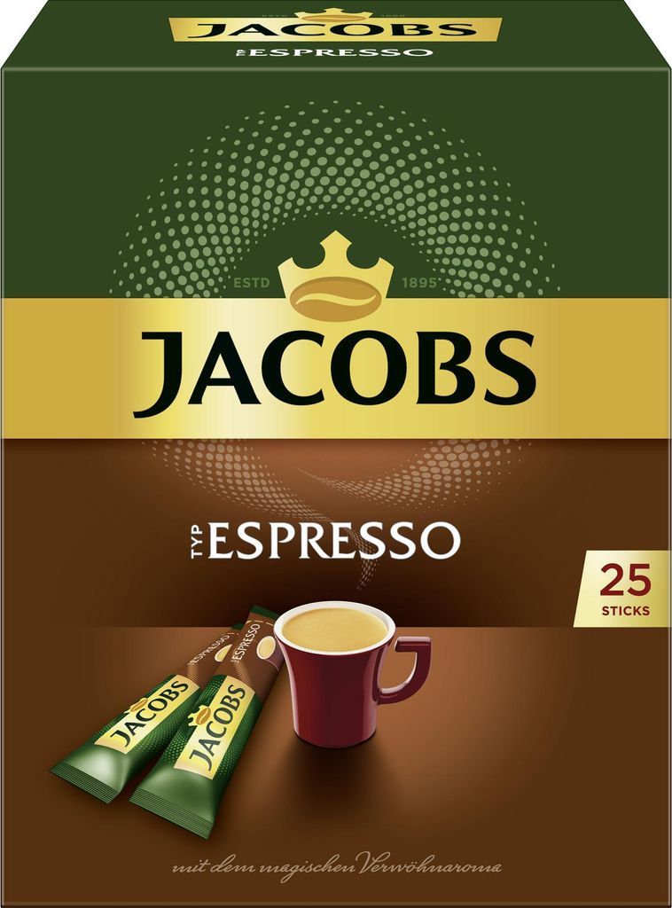 Jacobs Typ Espresso Sticks | löslicher Kaffee | 25 Produktbild 7