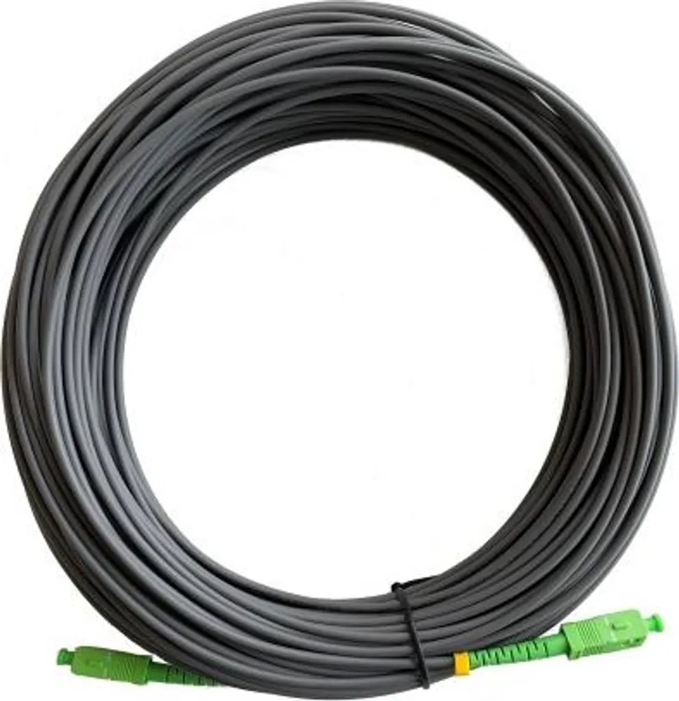 Televes OSM40SCAPC Cavo Fibra Ottica 40m Schermato SC/APC Oro Blu