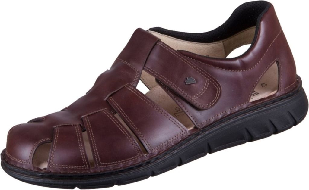 Finn Comfort Copan-S, Carapon (Glattleder), schoko, Klettverschluss, Weichbettung 81541-668130 47