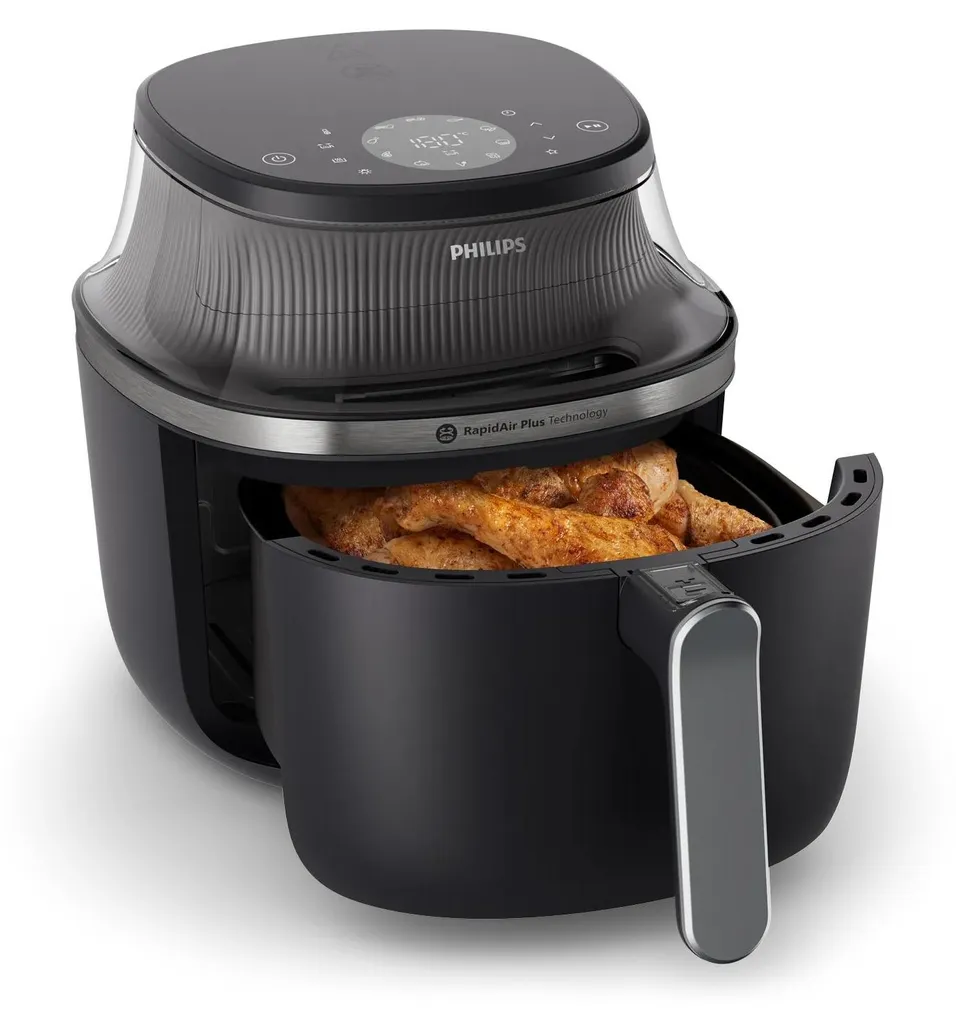 Friteuse à air Philips 6,2L Série 3000 NA331/00 - Airfryer Noir Compact