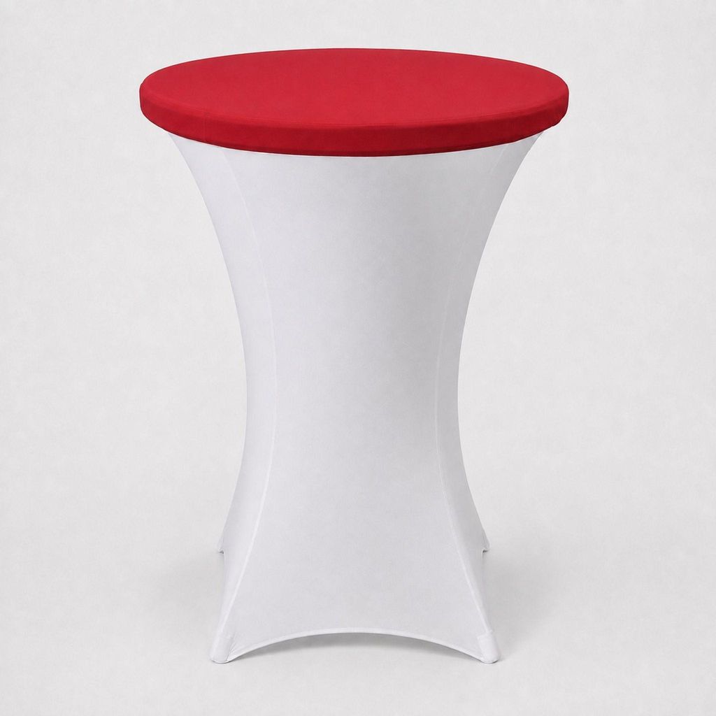 Stretch tafelbladhoes voor statafel Ø 80 cm – elastisch, Productafbeelding 