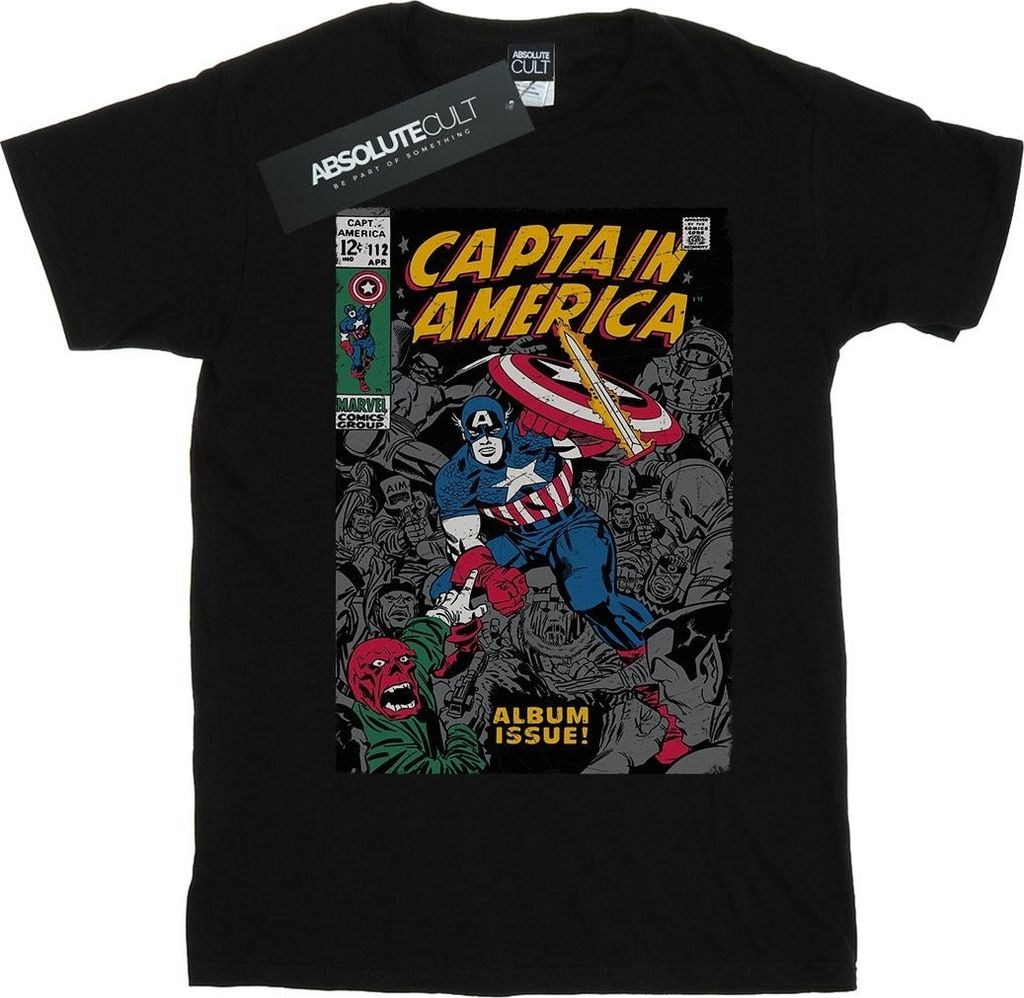 Marvel - T-Shirt für Herren BI37634 (S) (Schwarz) Produktbild 