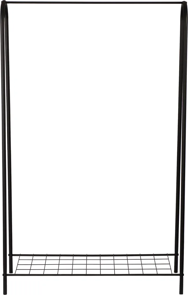 Portemanteau Hvorslev 144 x 89 x 32 cm en métal noir au style industriel - 4