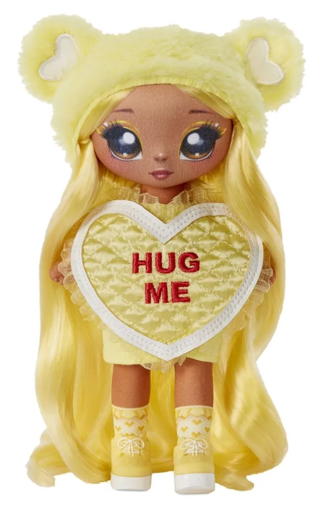 Poupée Mannequin Souple Na Na Na Surprise Sweetest Hearts Jaune Citron