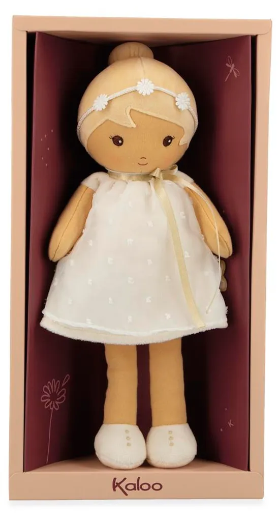 Poupée bébé Kaloo Daphne 32 cm : finis les doudous rêches qui irritent la peau