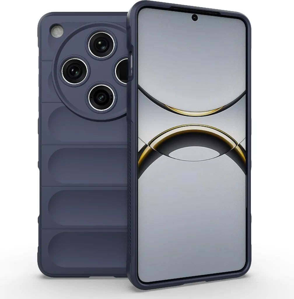 Custodia Protettiva Oppo Find X8 Pro Phonesta Blu Scuro