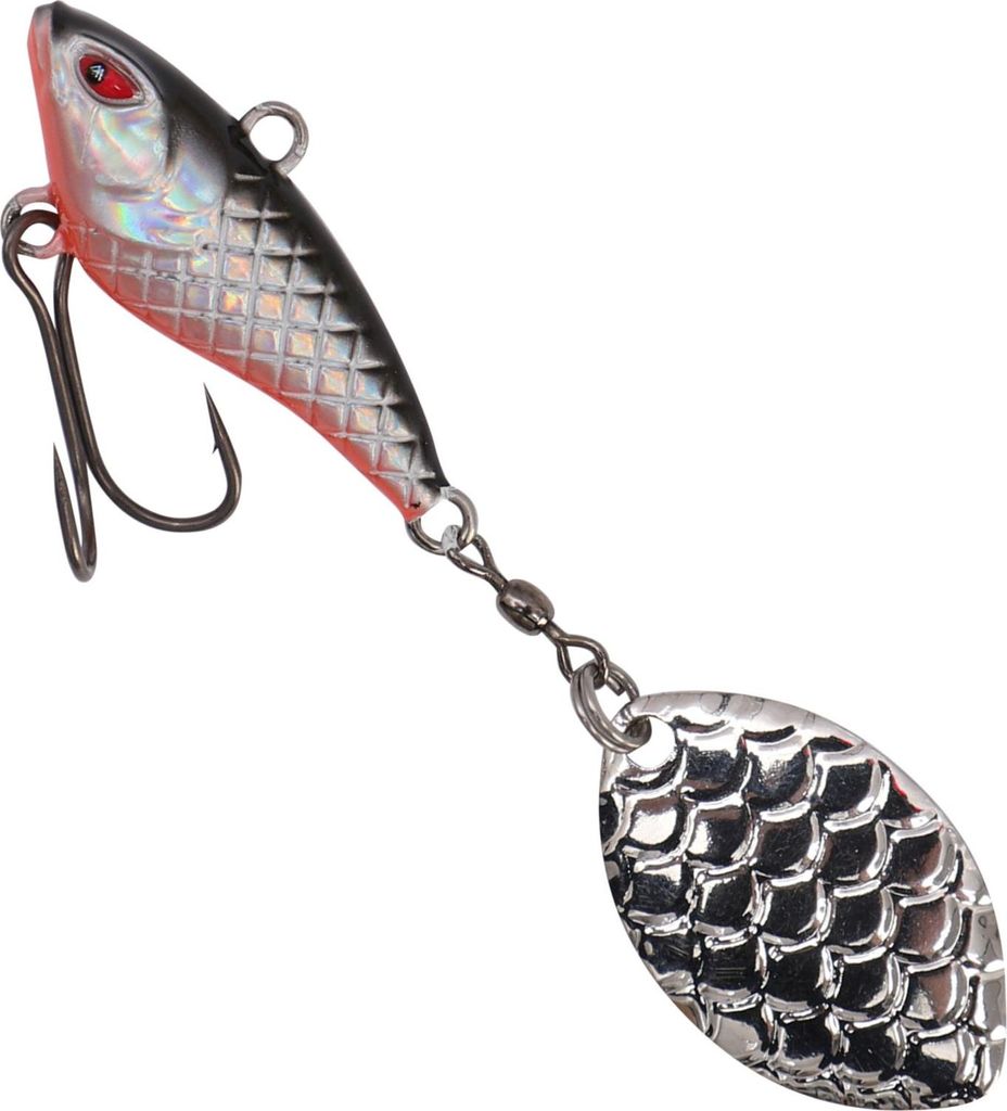 1 x MIKADO M- Tail Spinner Jig Spinner Wobbler Hecht Barsch 12g- 7cm BLOODY ROACH