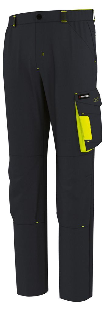 PARKSIDE® Herren Arbeitsbundhose (Schwarz, 54) Produktbild 