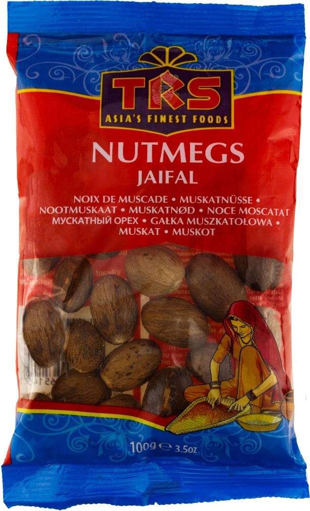 TRS Nutmegs Jaifal, Muskatnüsse, 100g