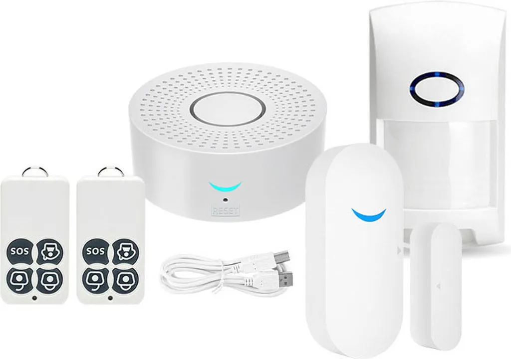 Protection Maison Connectée WiFi : Système Alarme et Capteurs INF