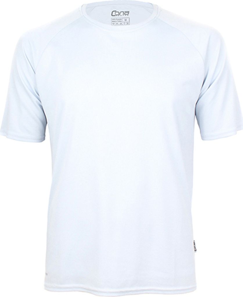 CONA SPORTS CS01 | Herren Sport T-Shirt Rainbow + - - Farbe: Ice Grey - Größe: XL