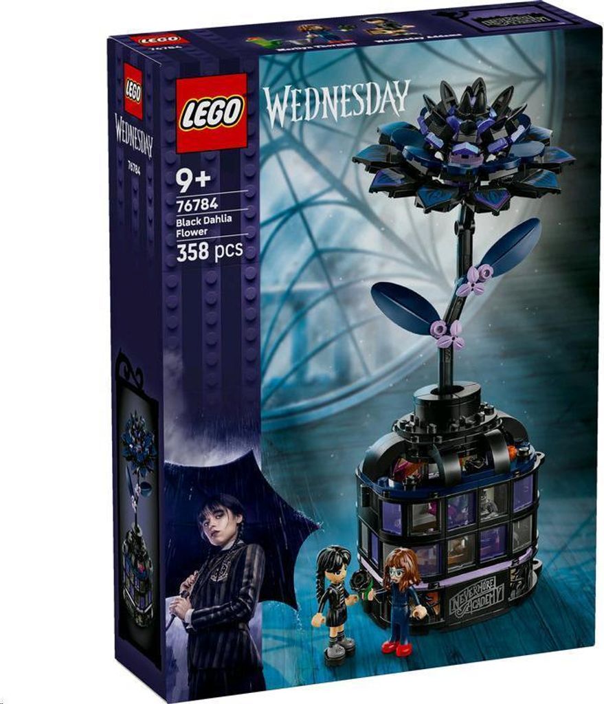 LEGO® Mercoledì Black Dahlia 76784 Immagine del prodotto 