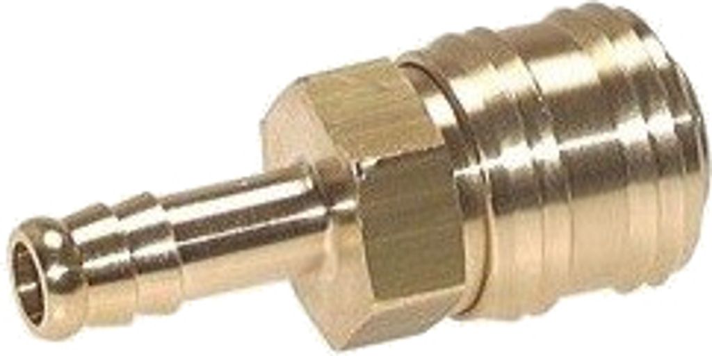LUXTOM | Schnellkupplung Druckluft, NW 13mm, mit Schlauchtülle, für Druckluft-Anschluss