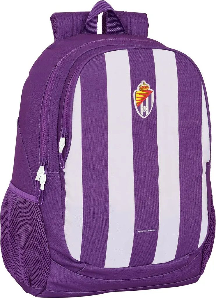 Sac à dos école Real Valladolid lila - Idéal collège & activités sportives