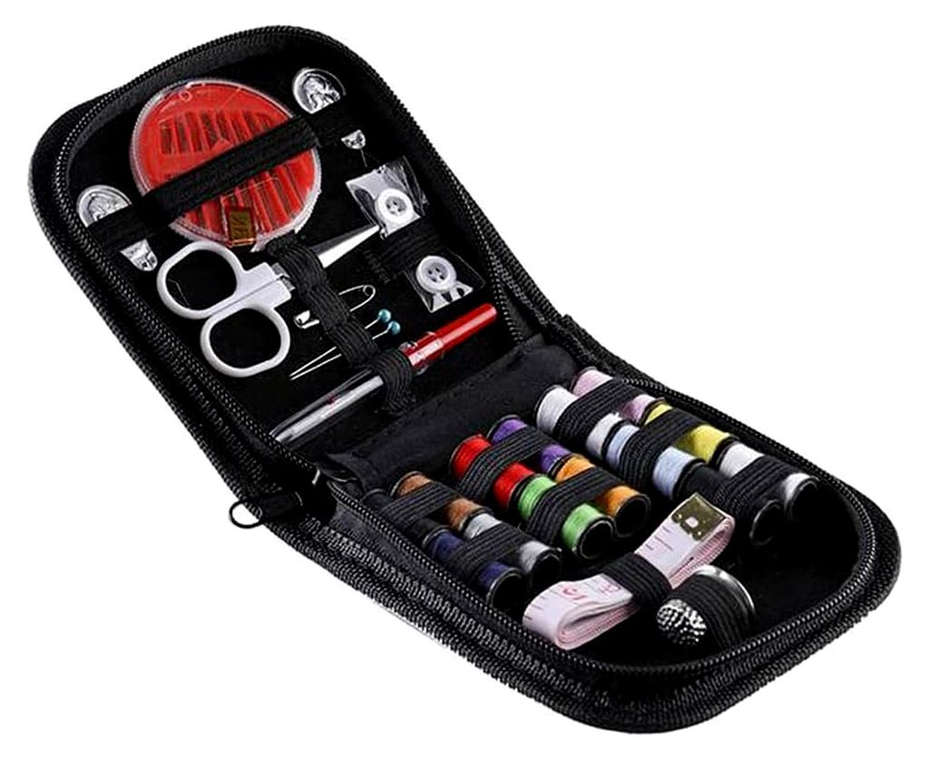 Allzweck-Nähgarn für Hand, Quilten und Nähmaschinen, Stickgarn, Nähzubehör, Schwarz