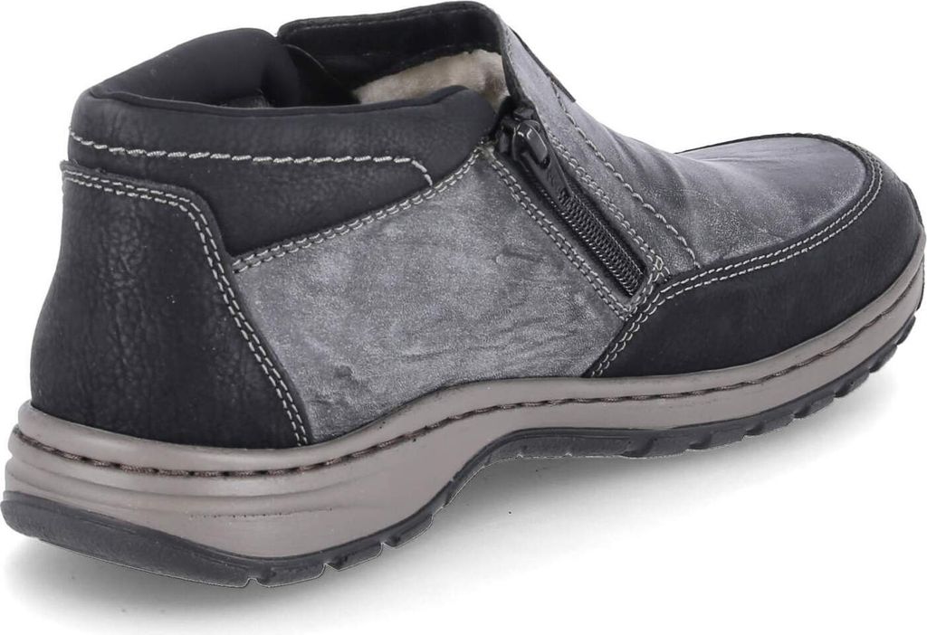Rieker Herren Stiefeletten Warmfutter Reißverschluss Boots Produktbild 19