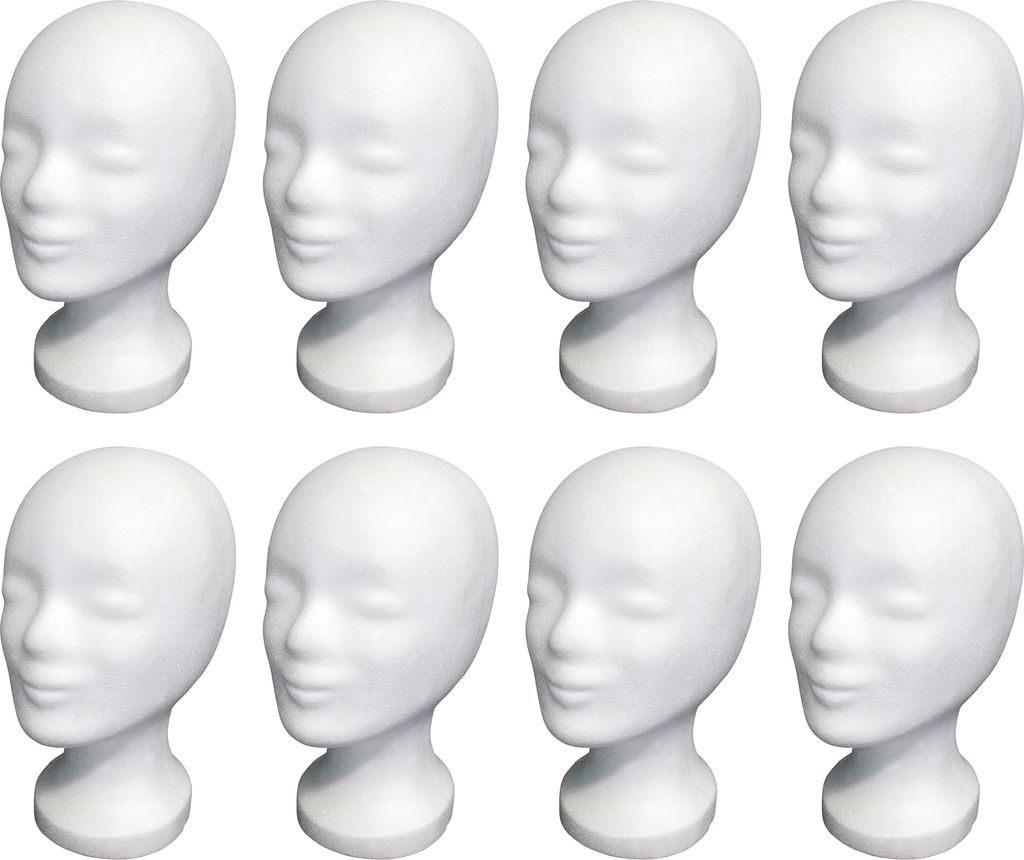 8 x FP - Styroporkopf Standard - Produktbild 
