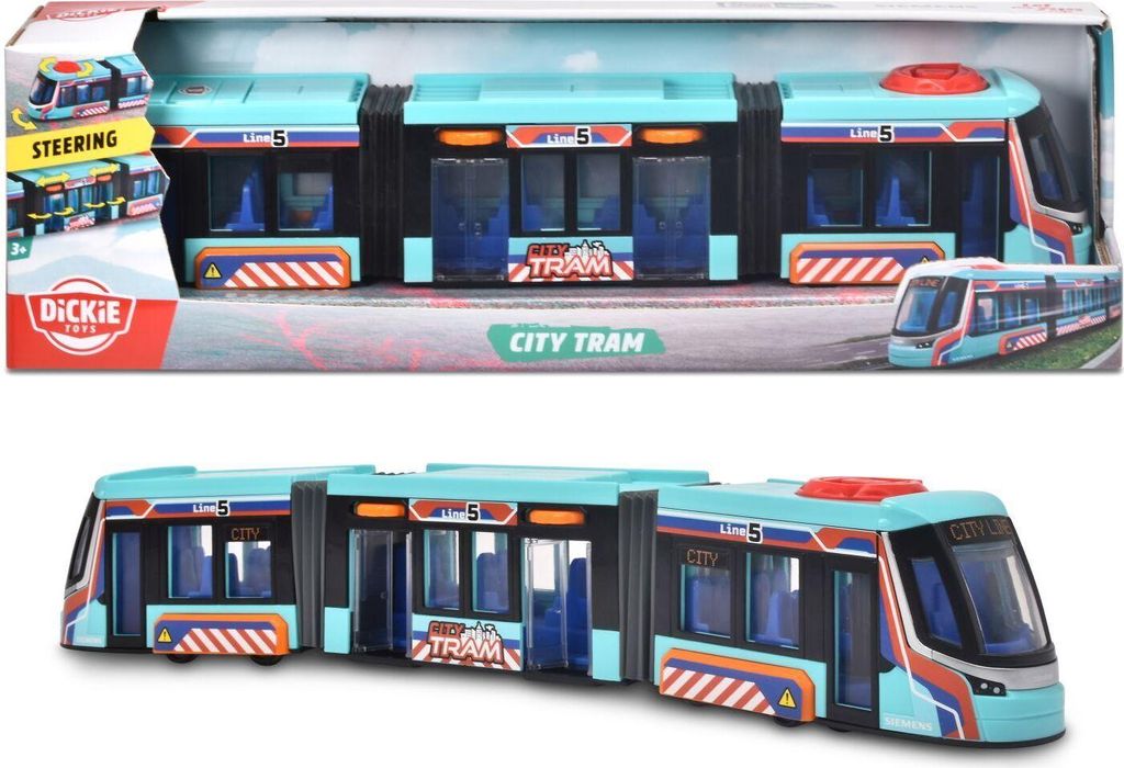 Tram della città di Dickie Immagine del prodotto 