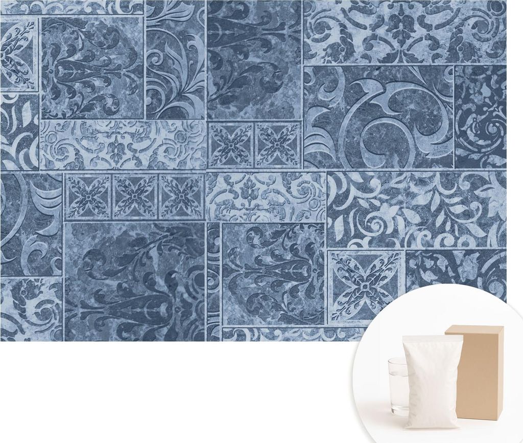 Fototapete - Wandbilder für Wohnzimmer - 104x70 cm - Dekorative Wandfolie - Modernes Design für Wanddekoration - Tapeten für Innenräume - Pflan...